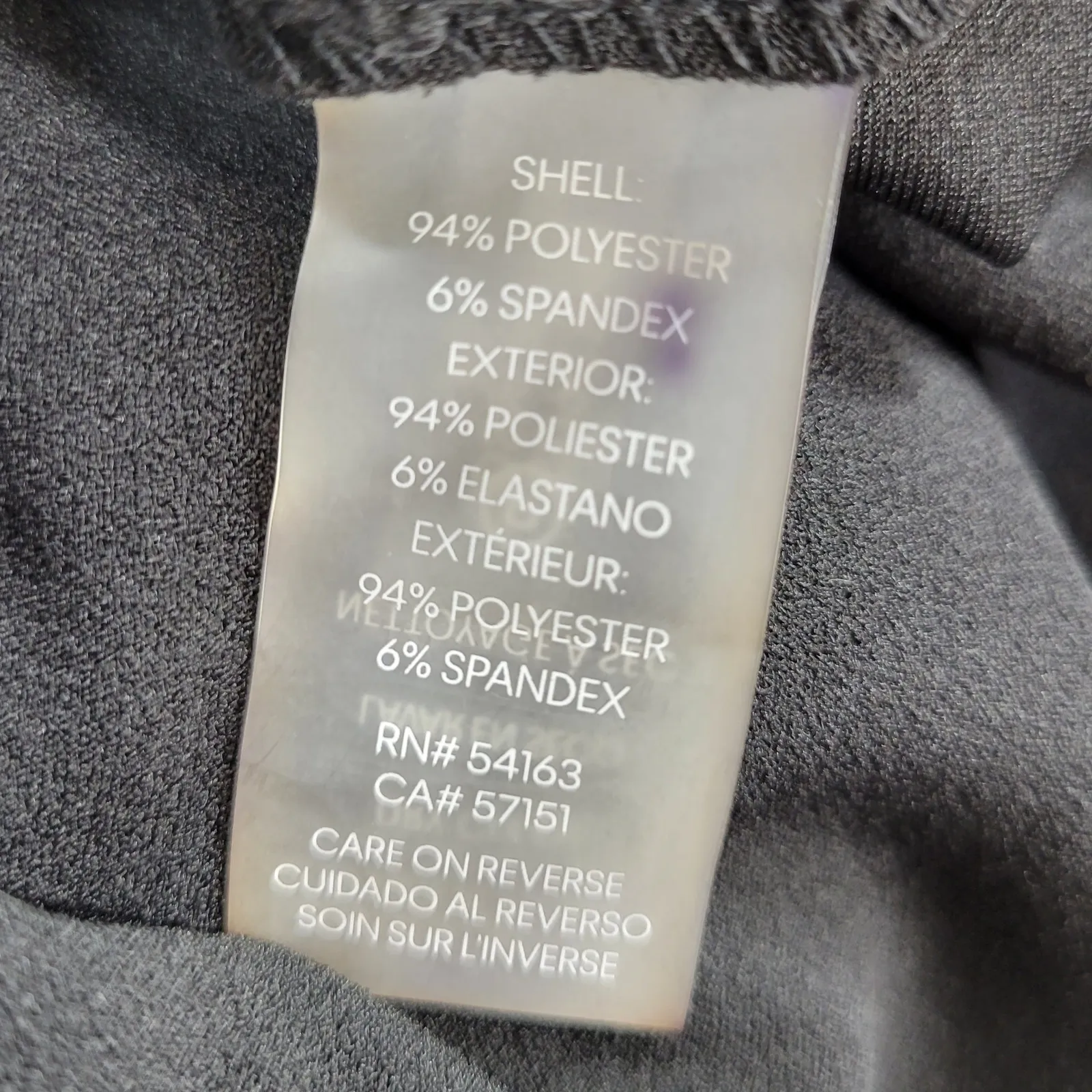 Calvin Klein Womens Jumpsuit Size 4 Black Capelet Sleeve Belted‎ Wide Leg Career - Image 3