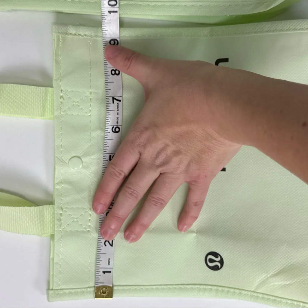 NEW 2025 Fall Winter Lululemon Athletica Neon Green Tote | Listing is for One - Image 6