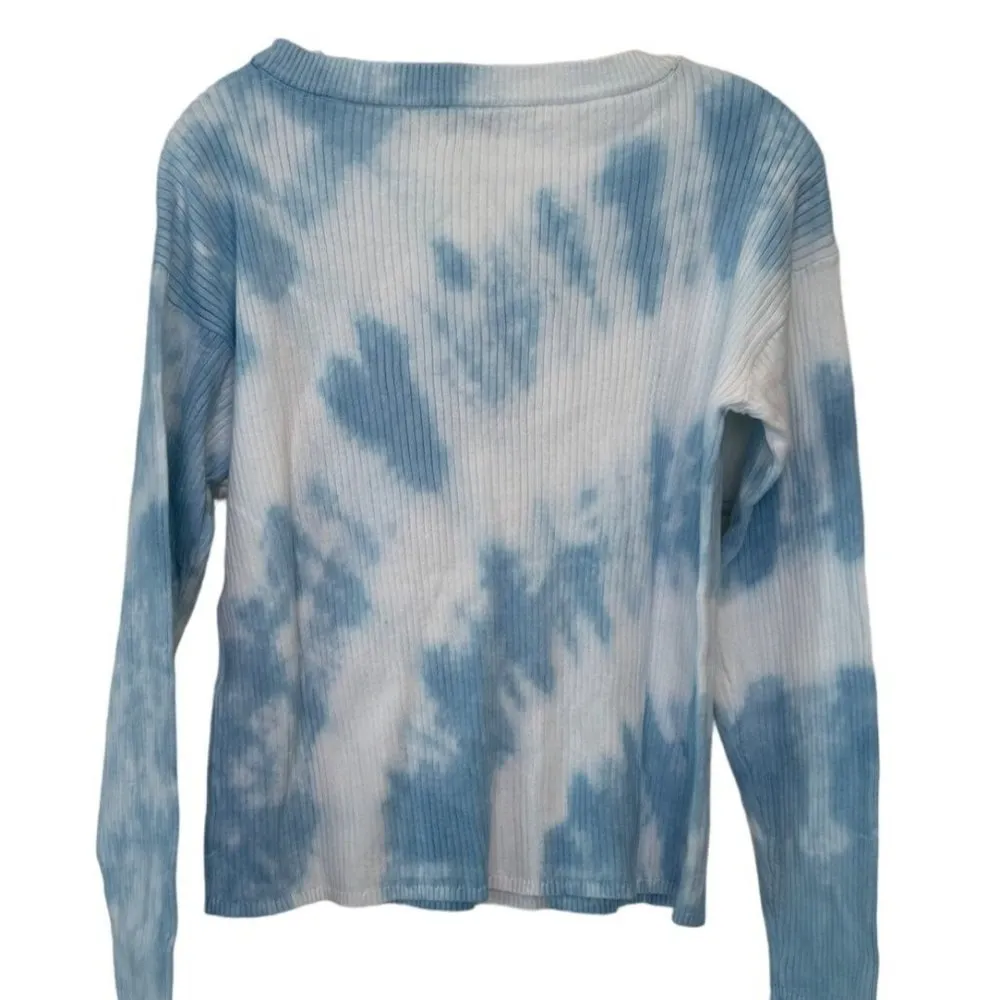 Style & Co Women's Pullover Top Geode Blue Medium Sku 2043 - Image 2