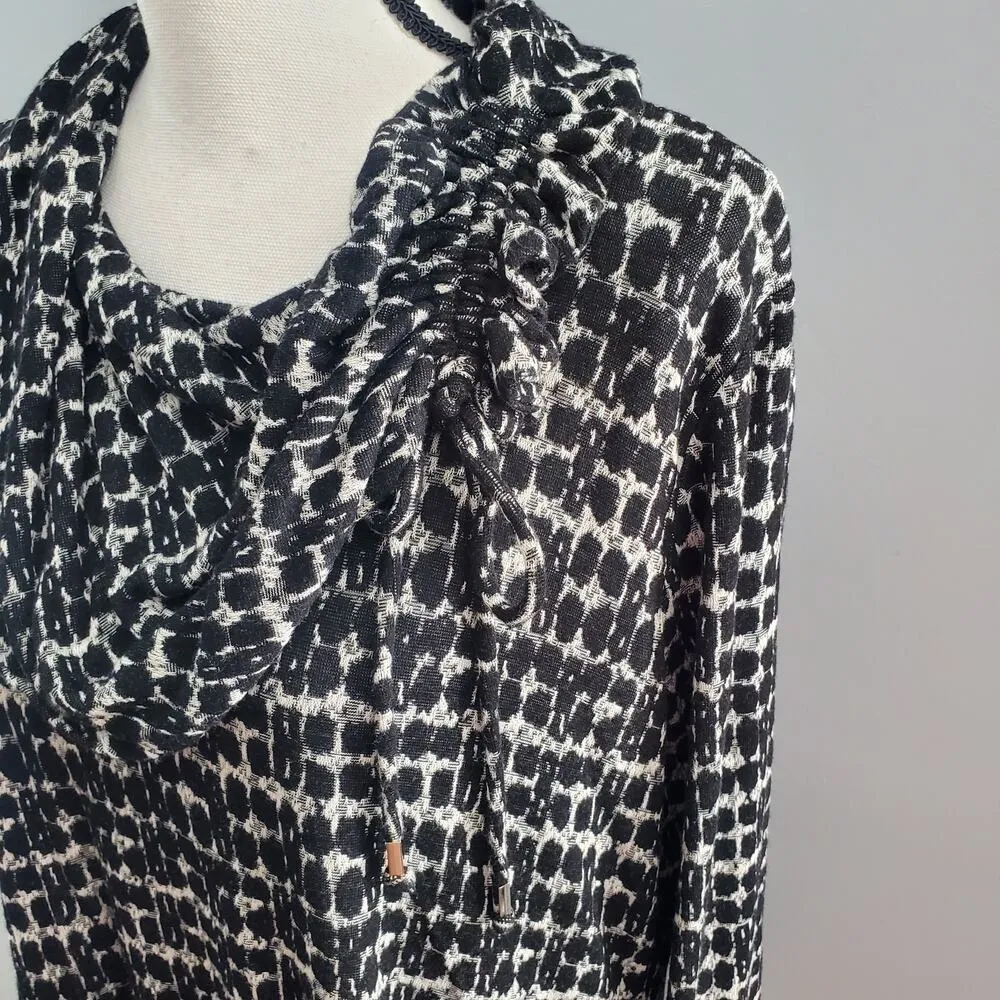 Ruby Rd. Oversized Cowl Neck Lightweight Sweater M - Image 4