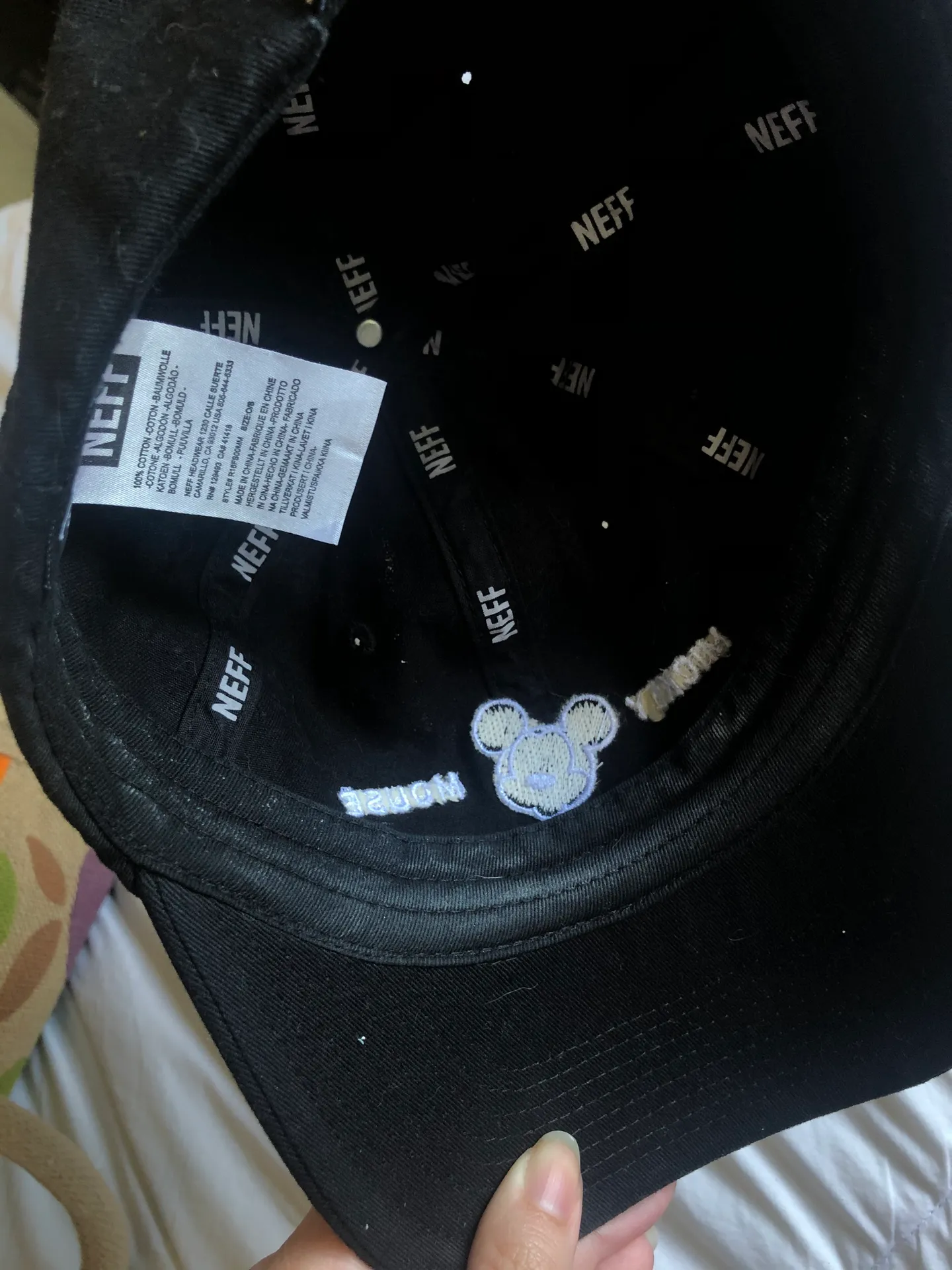 Neff Mickey Mouse Baseball Cap - Image 2