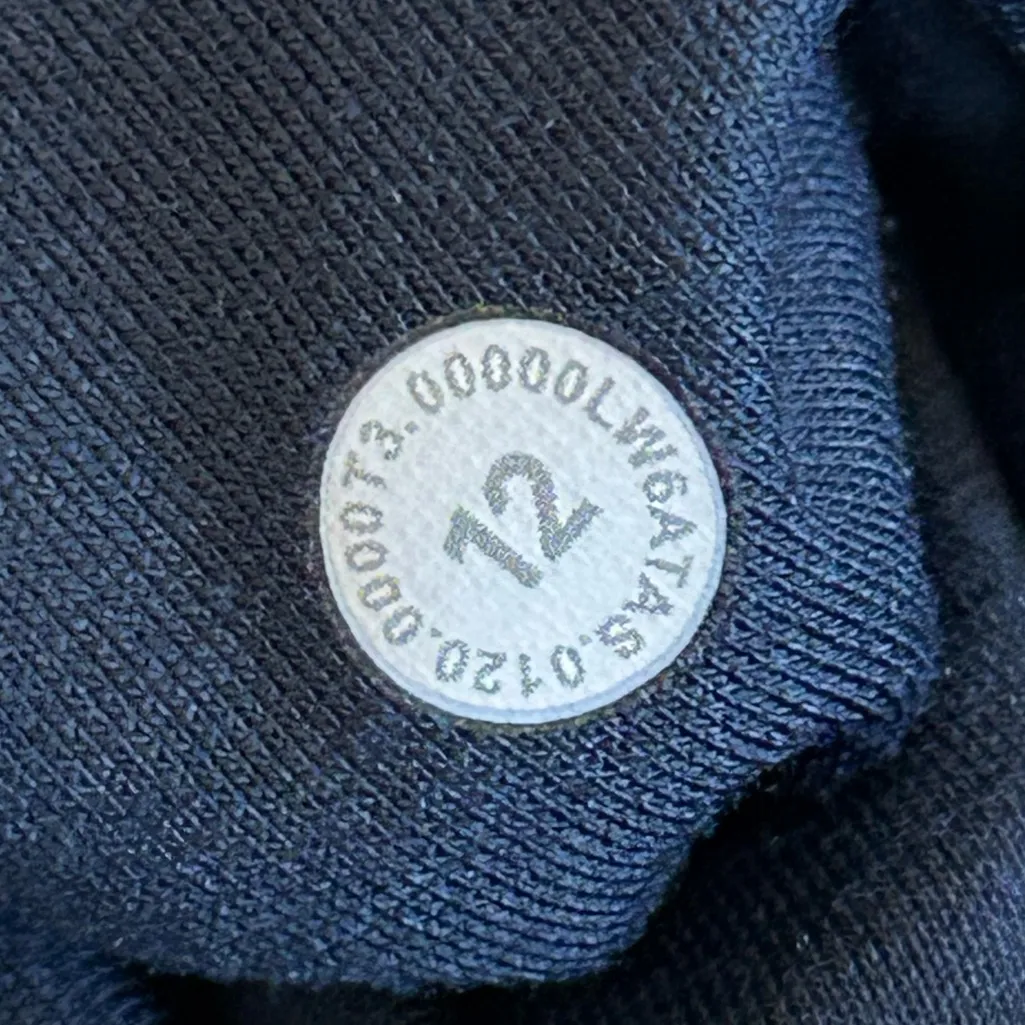 Lululemon Navy Align Jogger Crop Leggings Size 12 - Image 6