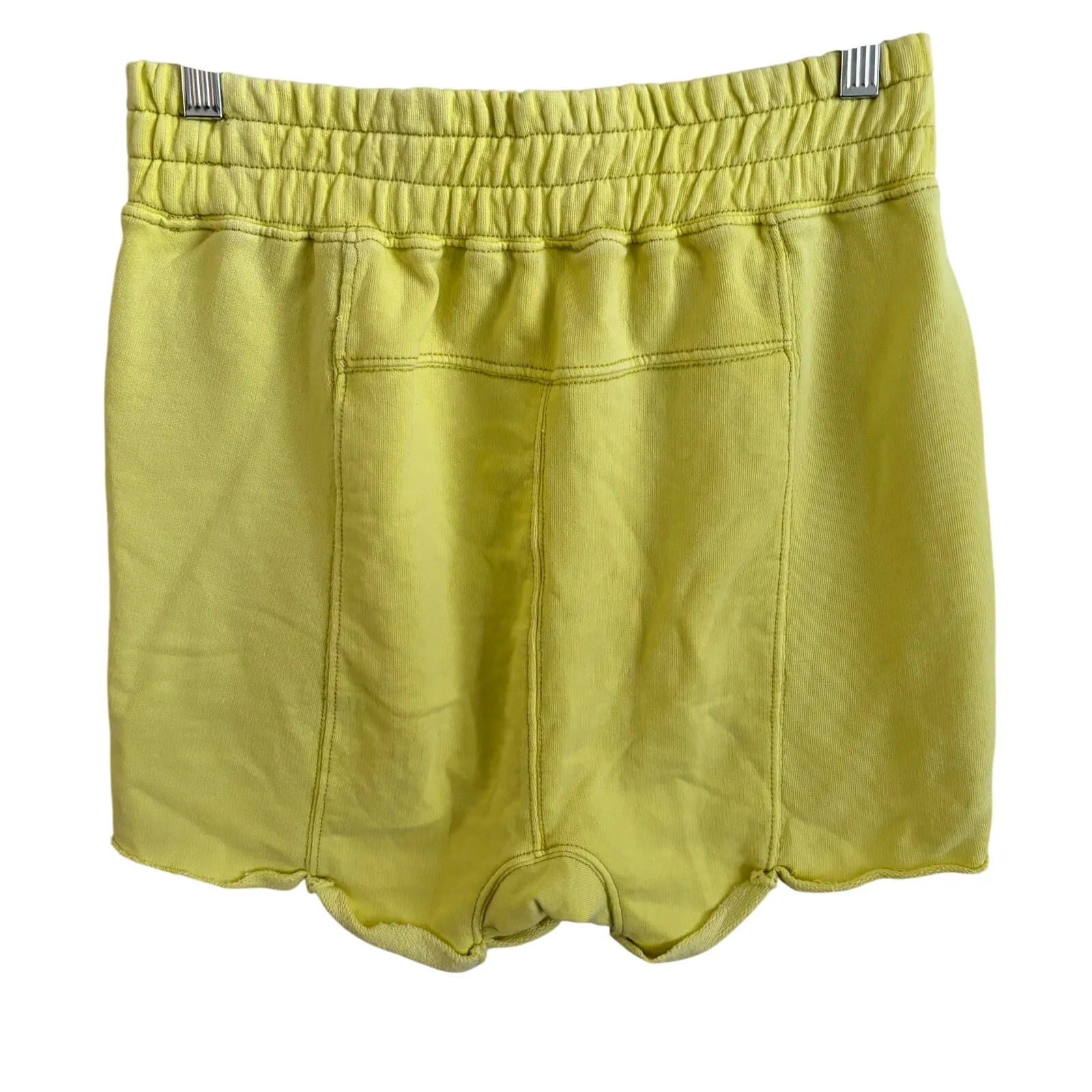 Free People FP Movement All Star Solid Shorts Large Women’s Highlighter - Image 3