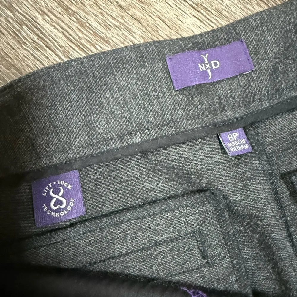 NYDJ Trousers Charcoal Trousers Gray Lift Tuck Technology Stretch Career Pants - Image 5