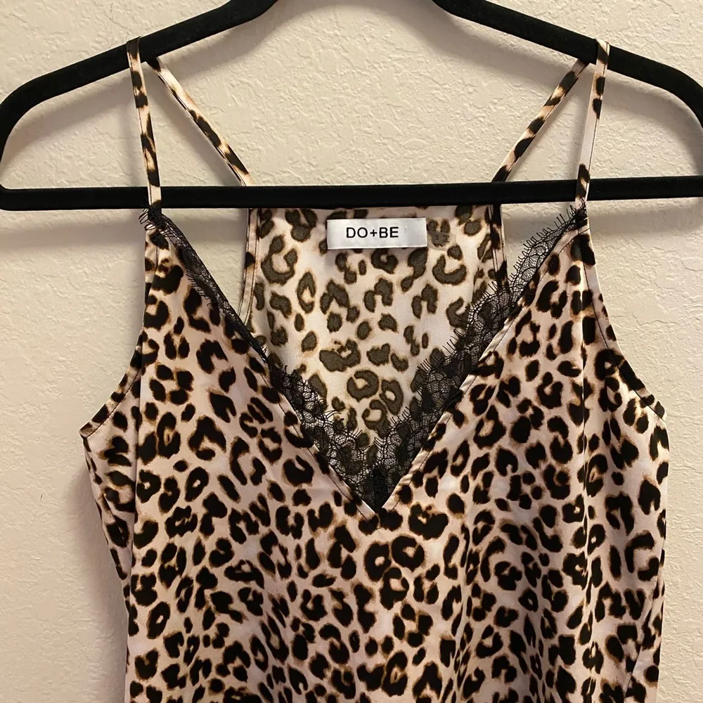 DO+BE Leopard and Lace Camisole. - Image 3