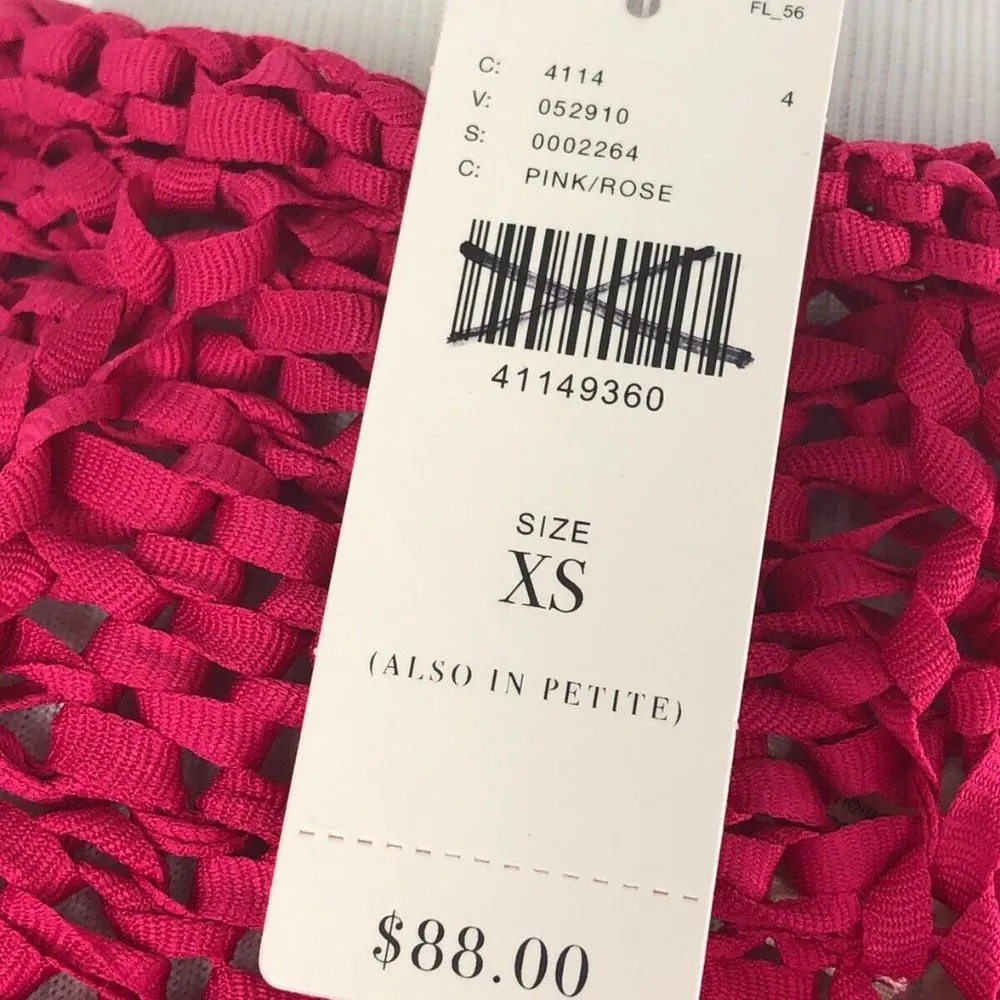 New Moth Anthropoligie Sleeveless Knit Sweater Pink Size XXS - Image 7