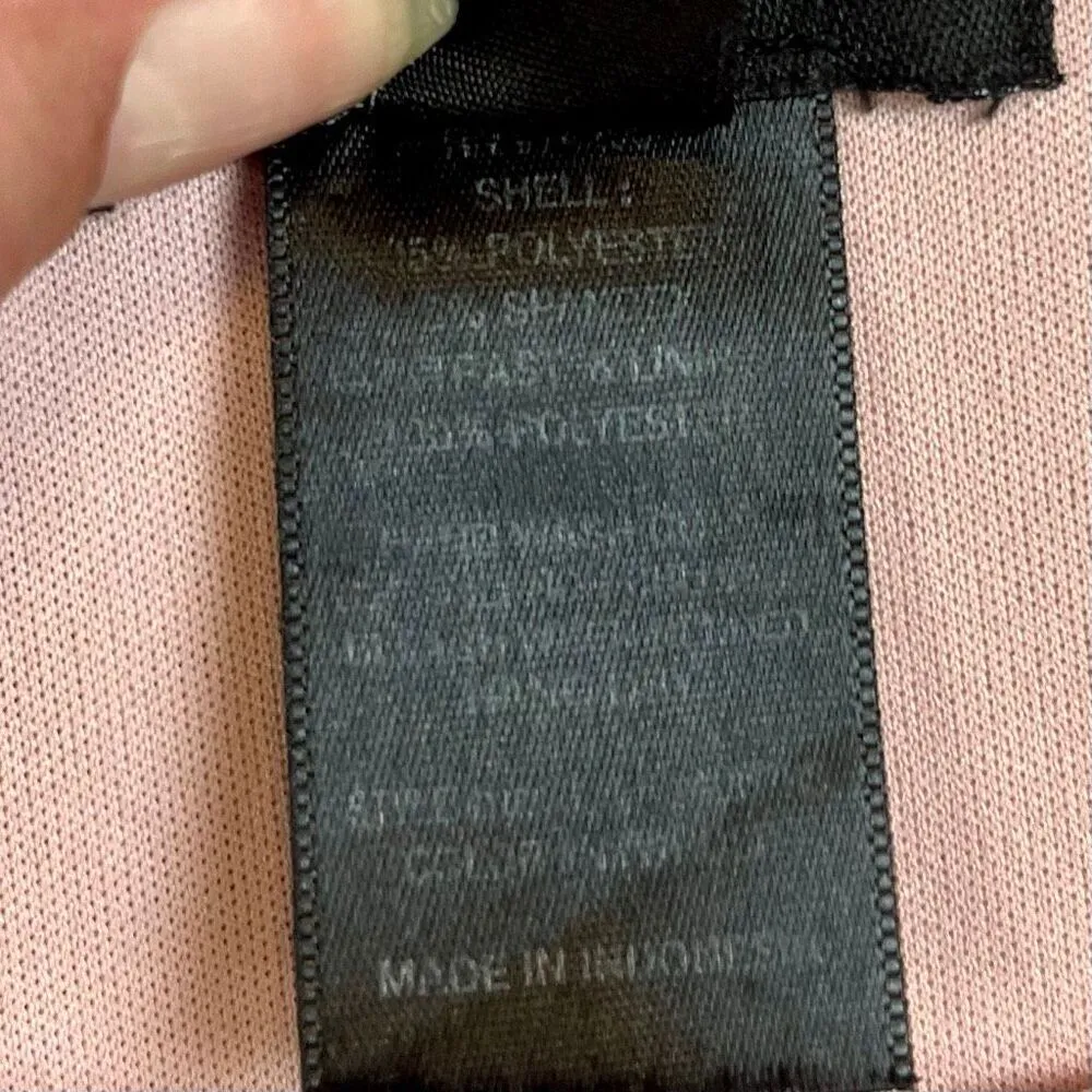 Enfocus Studio Pink Navy Blue Mini Dressy Dress 4 - Image 6