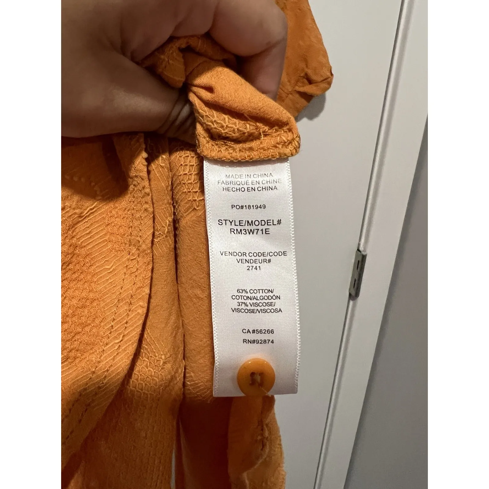 Splendid Collection Jacquard Shirt‎ Nectar Size XS - NWT - Image 5