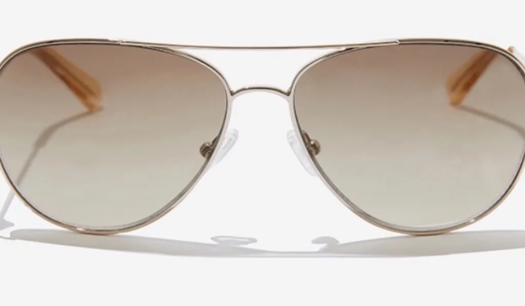 KATE SPADE GOLD AVIATOR SUNGLASSES - Image 2