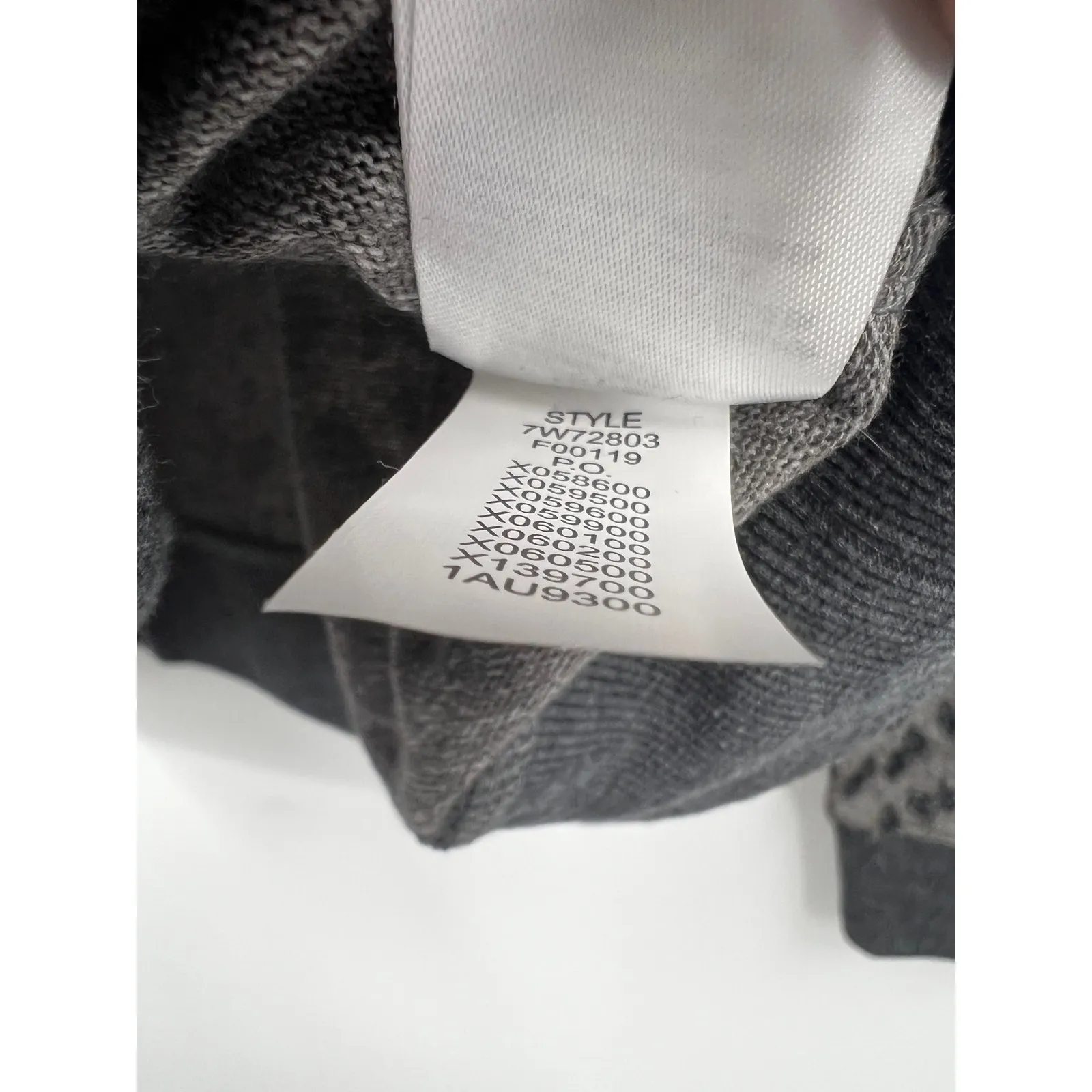 Lucky Brand Women's Leopard Crew Pullover Sweater‎ Stretch Gray Size S/P - Image 6