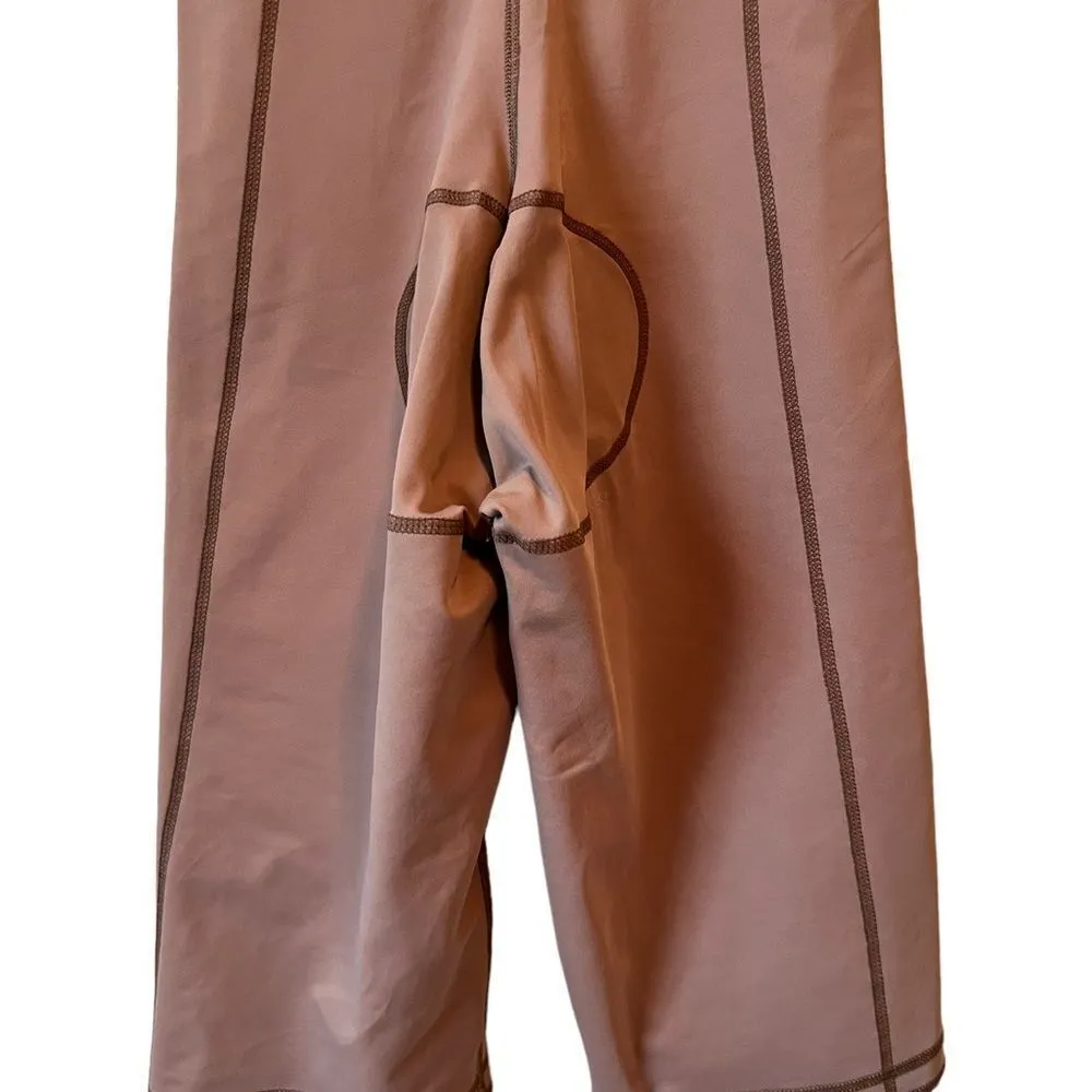 Fajate Fajas Tummy Control Shape Wear Shorts Bodysuit Brown Size L - Image 8