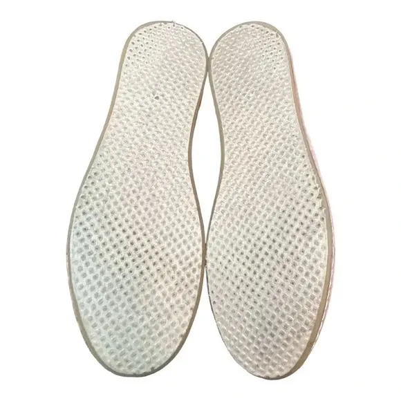 TOMS RED‎ PLAID FELT ON LEATHER ALPARGATA FLAT SLIP-ON SHOES WOMEN'S SIZE 6 - Image 8