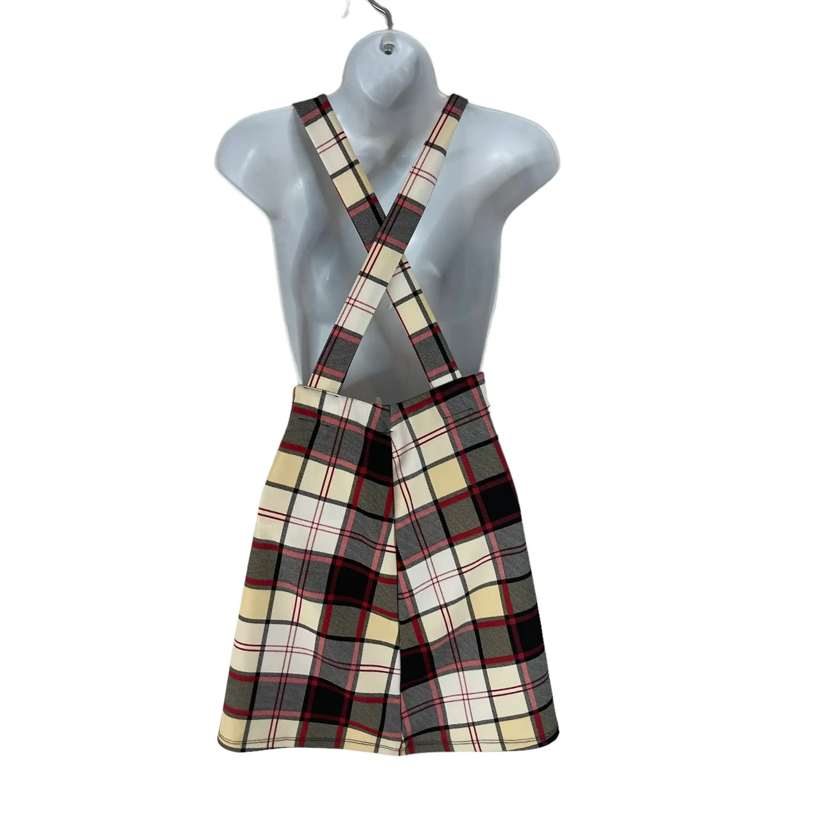Papaya Women's Size Small‎ Plaid Overall Skirt - Image 7
