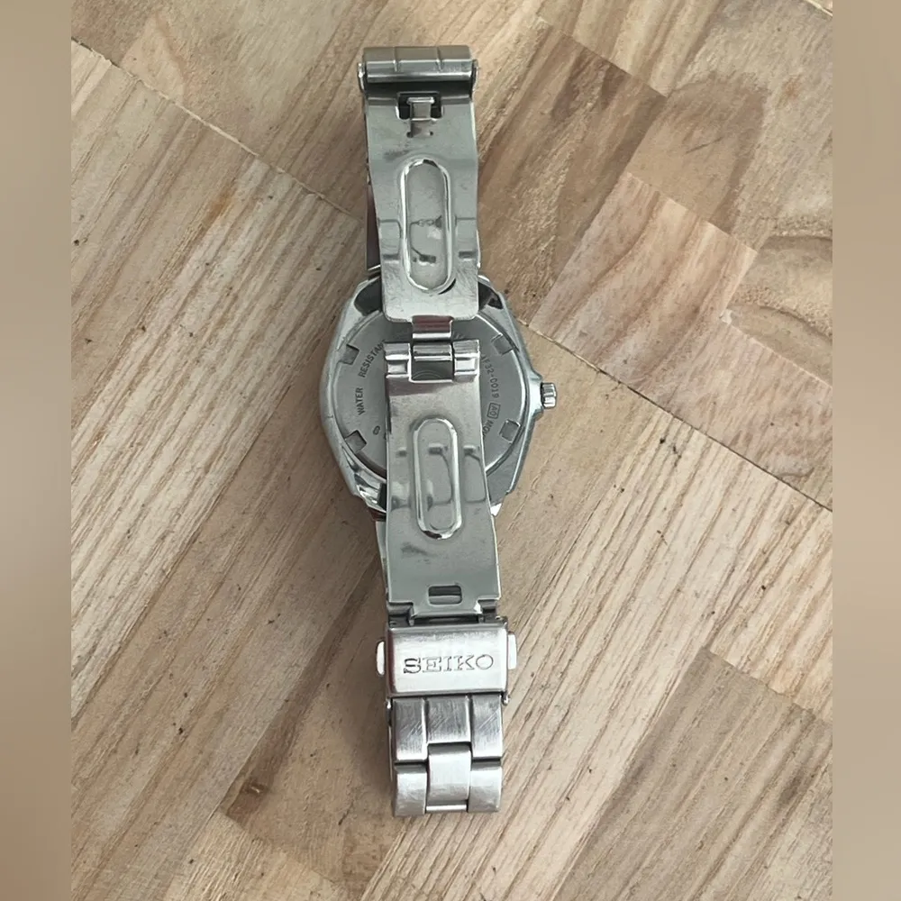 Seiko Perpetual Calendar Rare Ladies Watch White Dial Stainless Bracelet Date - Image 11