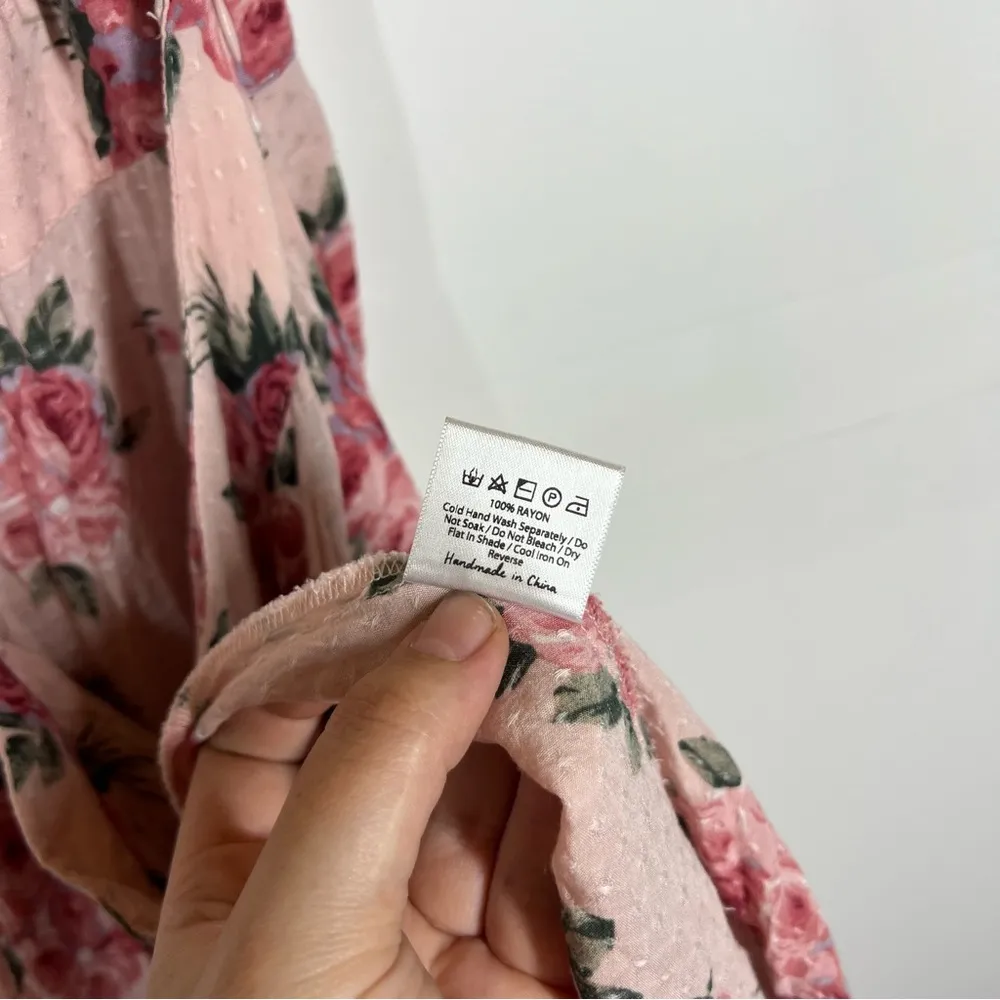 Auguste The Label Roselle Isobel Floral Dress Size US 10 Pink - Image 13