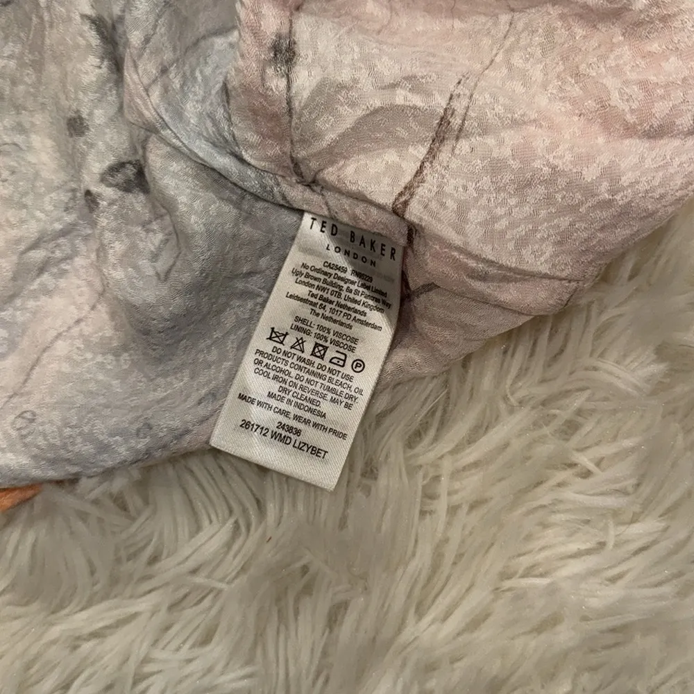 NWOT Ted Baker Lizybet V-Neck Strappy Maxi Dress sz TB 2 US 4-6 - Image 4