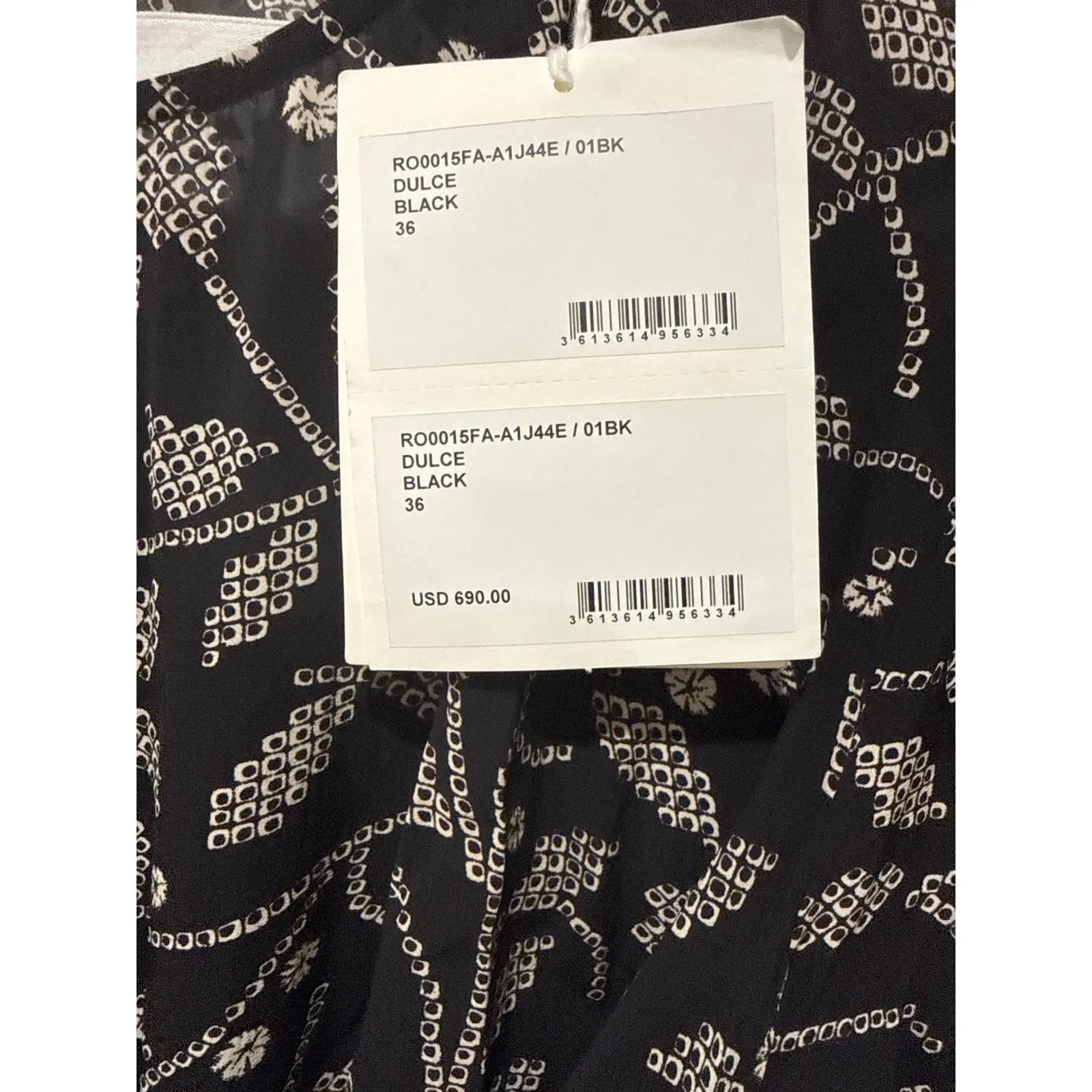 Isabel Marant Etoile DULCE PRINTED DRESS Size 4 - Image 7