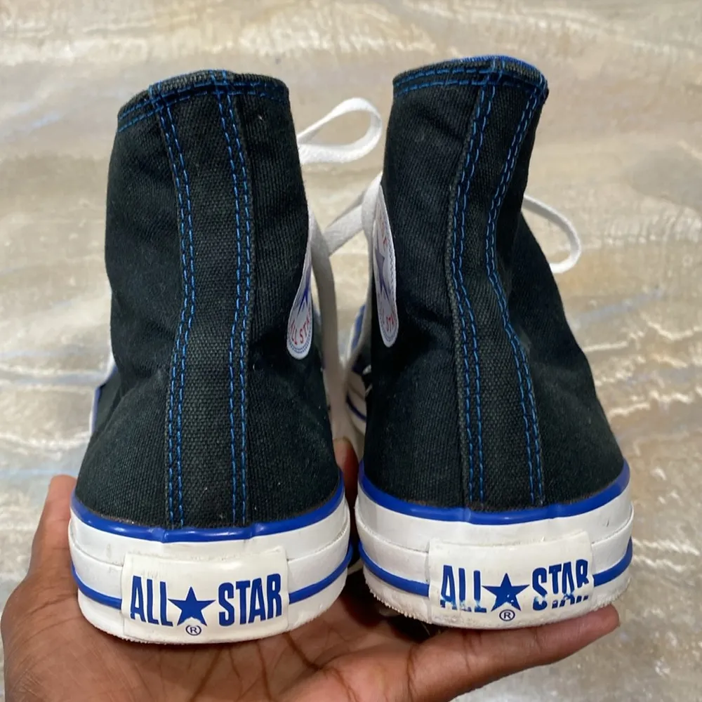 Converse All Star Chuck Taylor High Top Blue Sneakers Men’s 9 Women’s 11 - Image 6