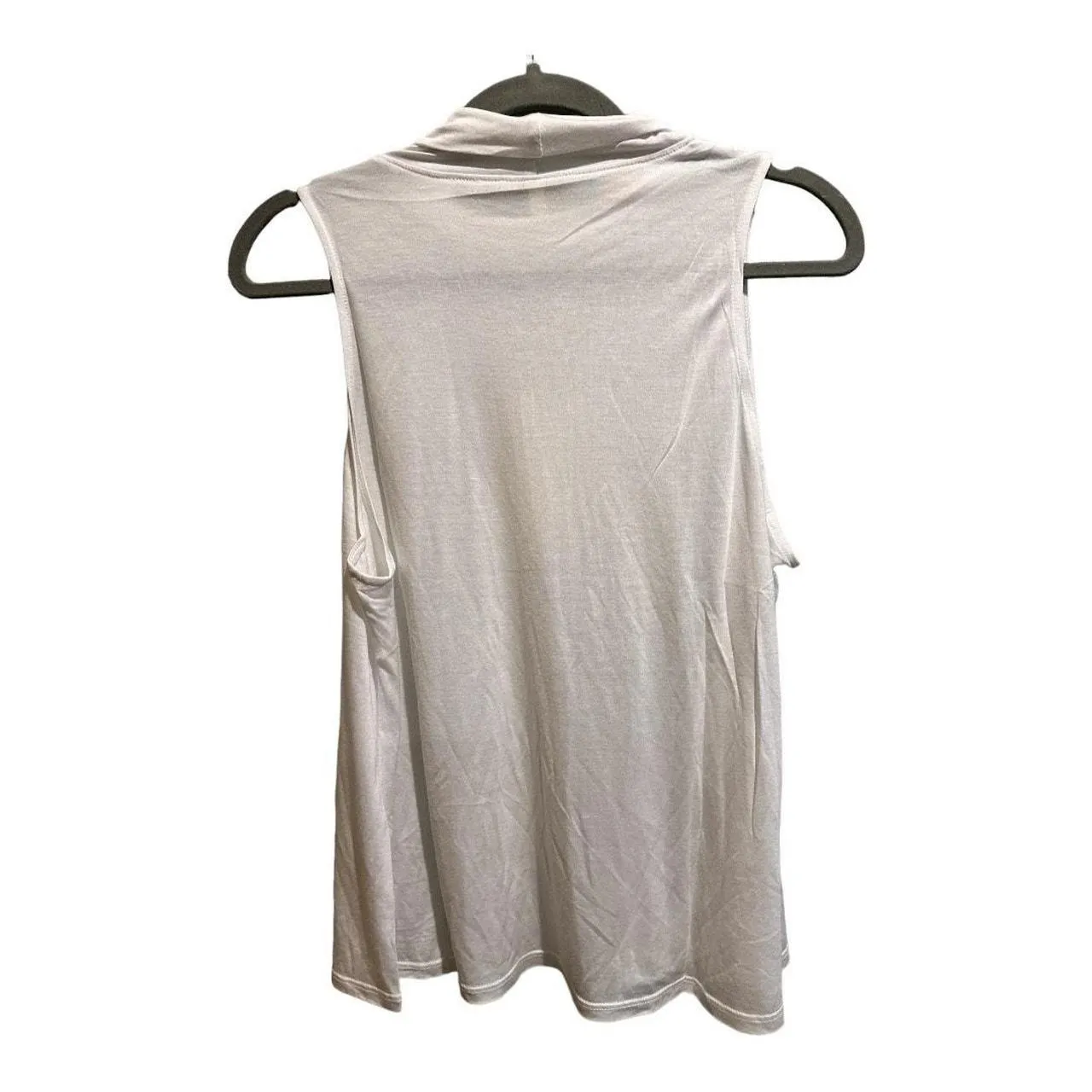 NWT‎ Lanston White Turtle Neck Tank Top Size L Size L - Image 2
