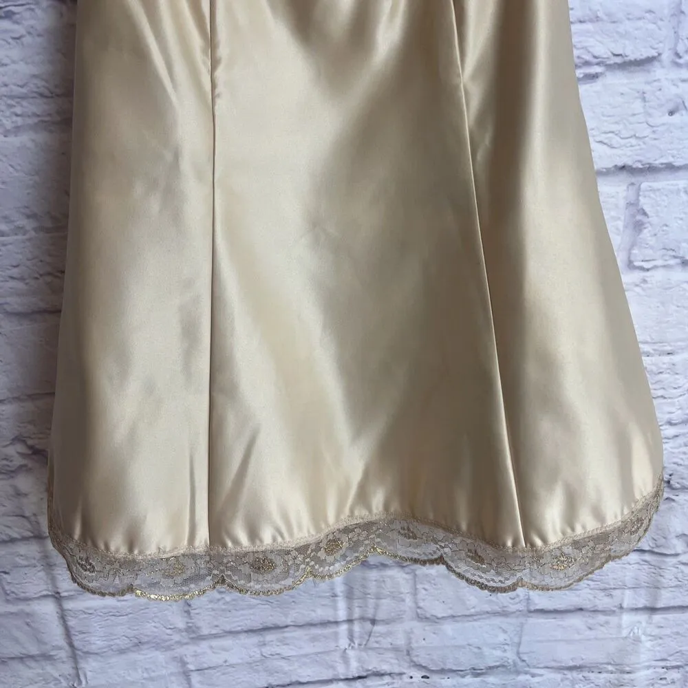 Jessica McClintock For Gunne Sax Vintage 80s Y2K Formal Prom  Girly Dress Size 3 - Image 4