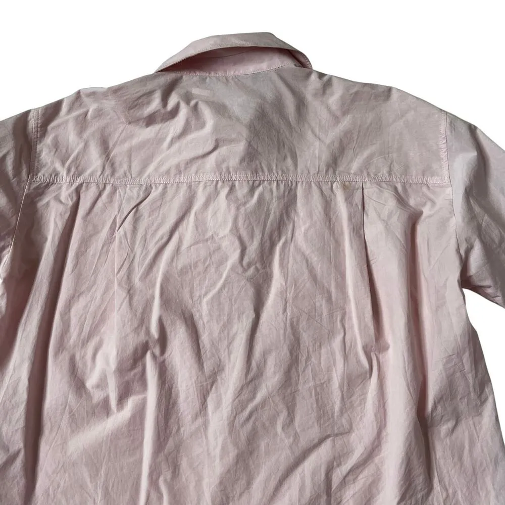 Zara Pink Oversized Shirt Women Top Size Small | 60-26 - Image 4