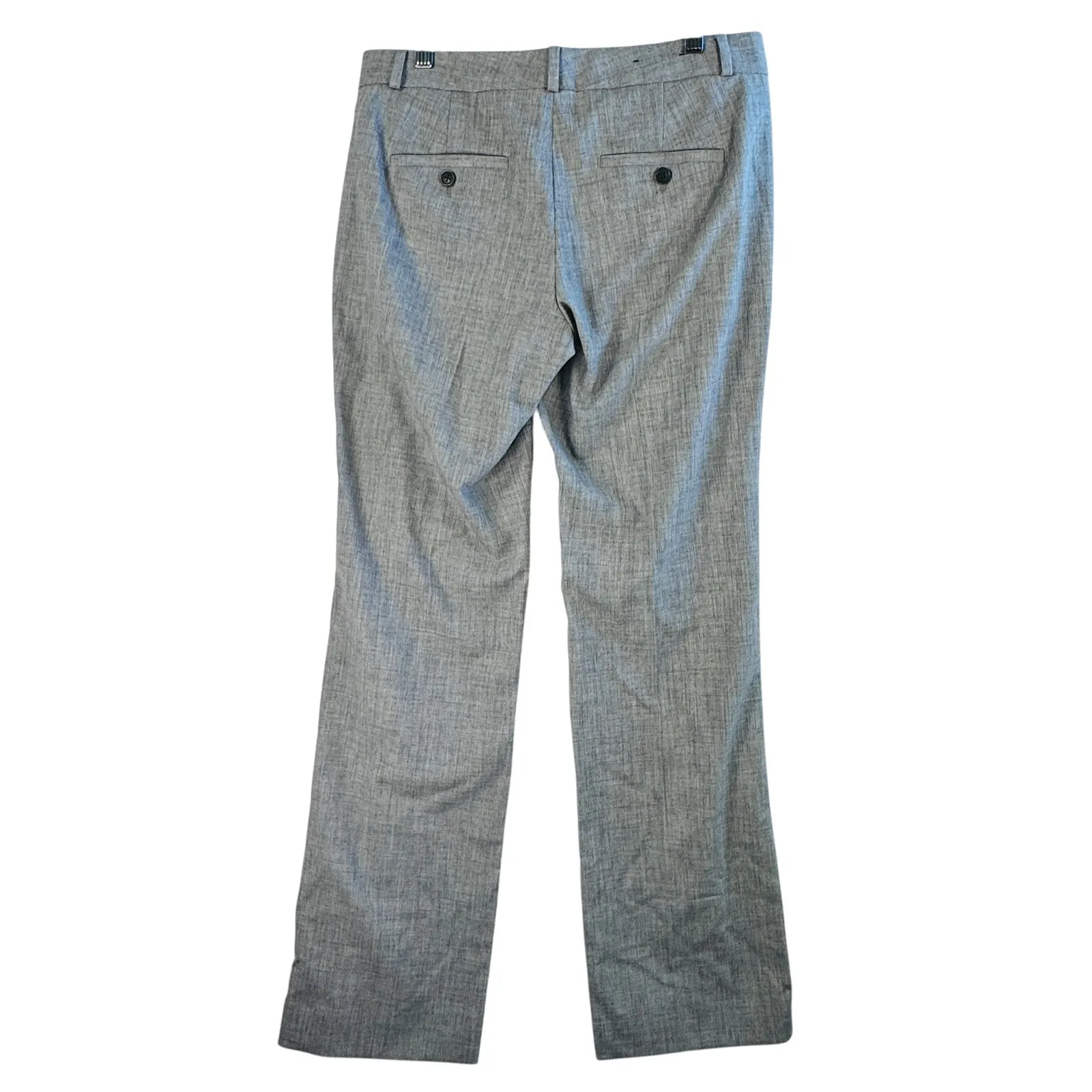 Banana Republic Martin Fit Gray Dress Pants Women's 4 Work Career Trouser Slacks - Image 2