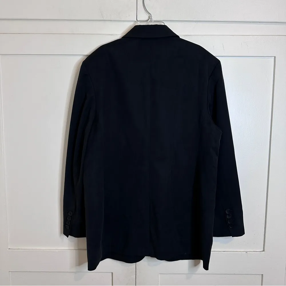Everlane NWT  Tencel Cotton Oversized Black Blazer 8 - Image 7