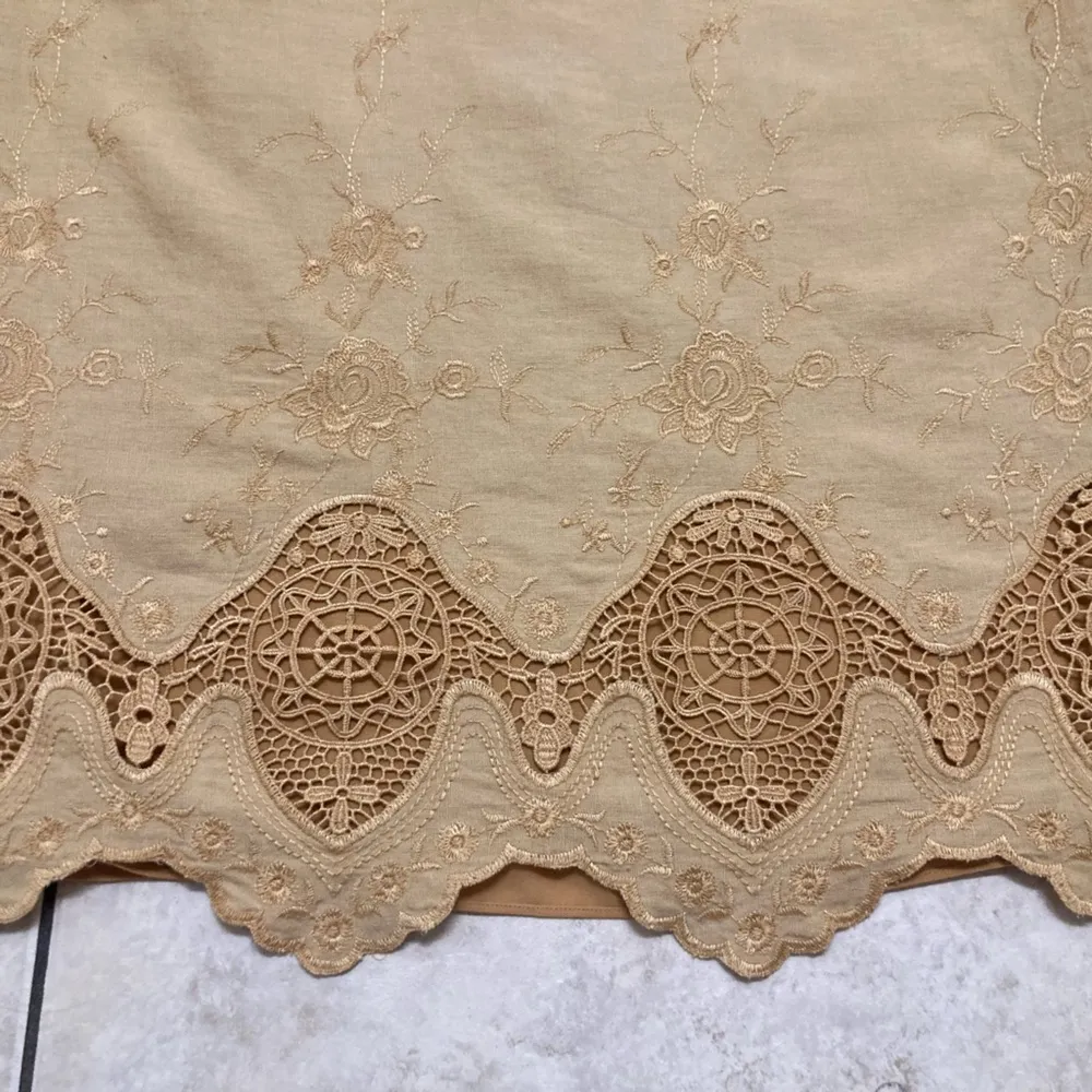 Massimo Dutti Tan Midi Dress - Image 5