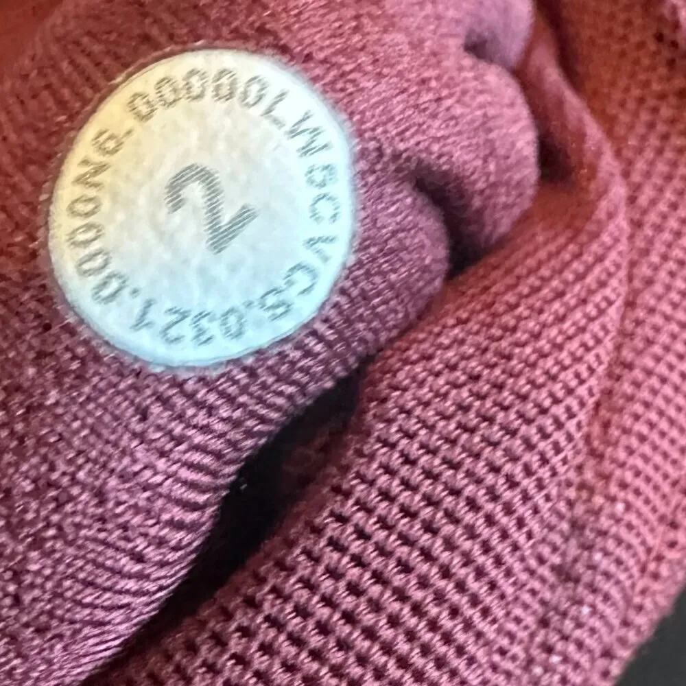 Lululemon  Wunder Lounge Super High-Rise Tight 28" Red Merlot Leggings Size 2 - Image 10