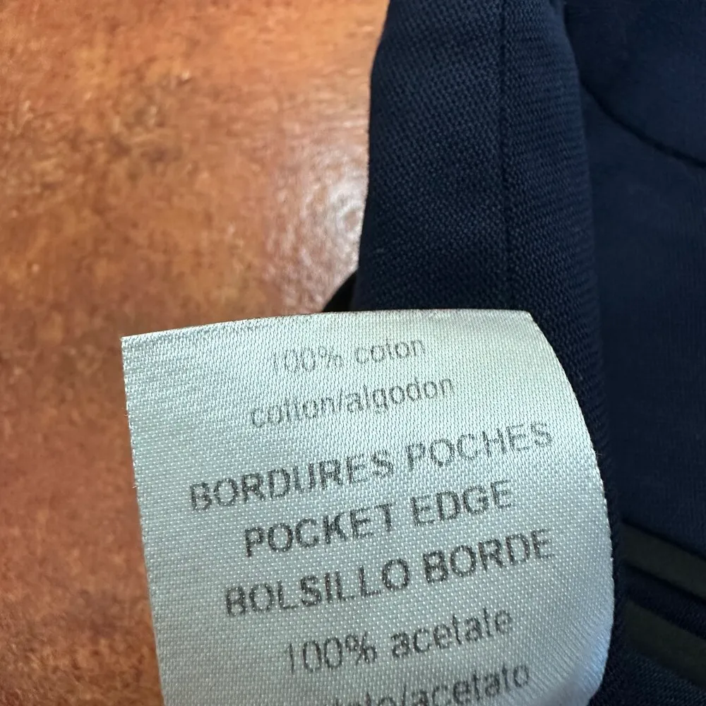 Sandro Navy Long Pockets Tailored Shorts Size 29” - Image 7