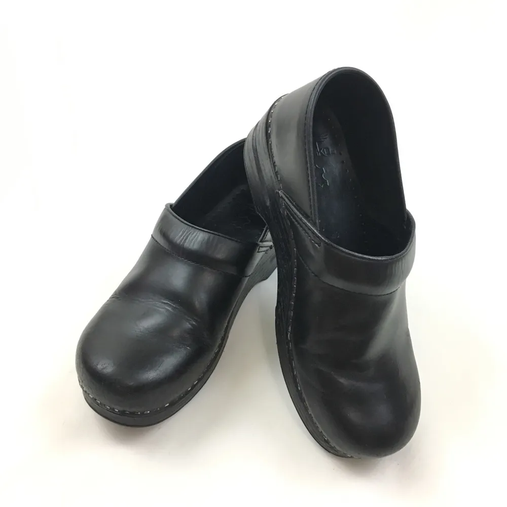 DANSKO Black Professional Mule Clogs Size 40 US9.5-10 - Image 2
