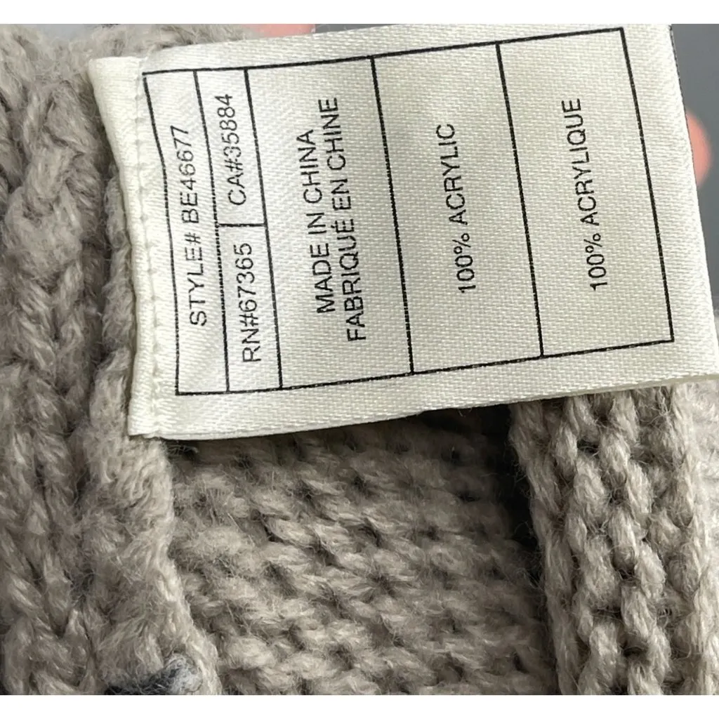 BB Dakota Chunky Knit Open Front Shawl Collar High Low Cardigan Sweater Top - Image 6