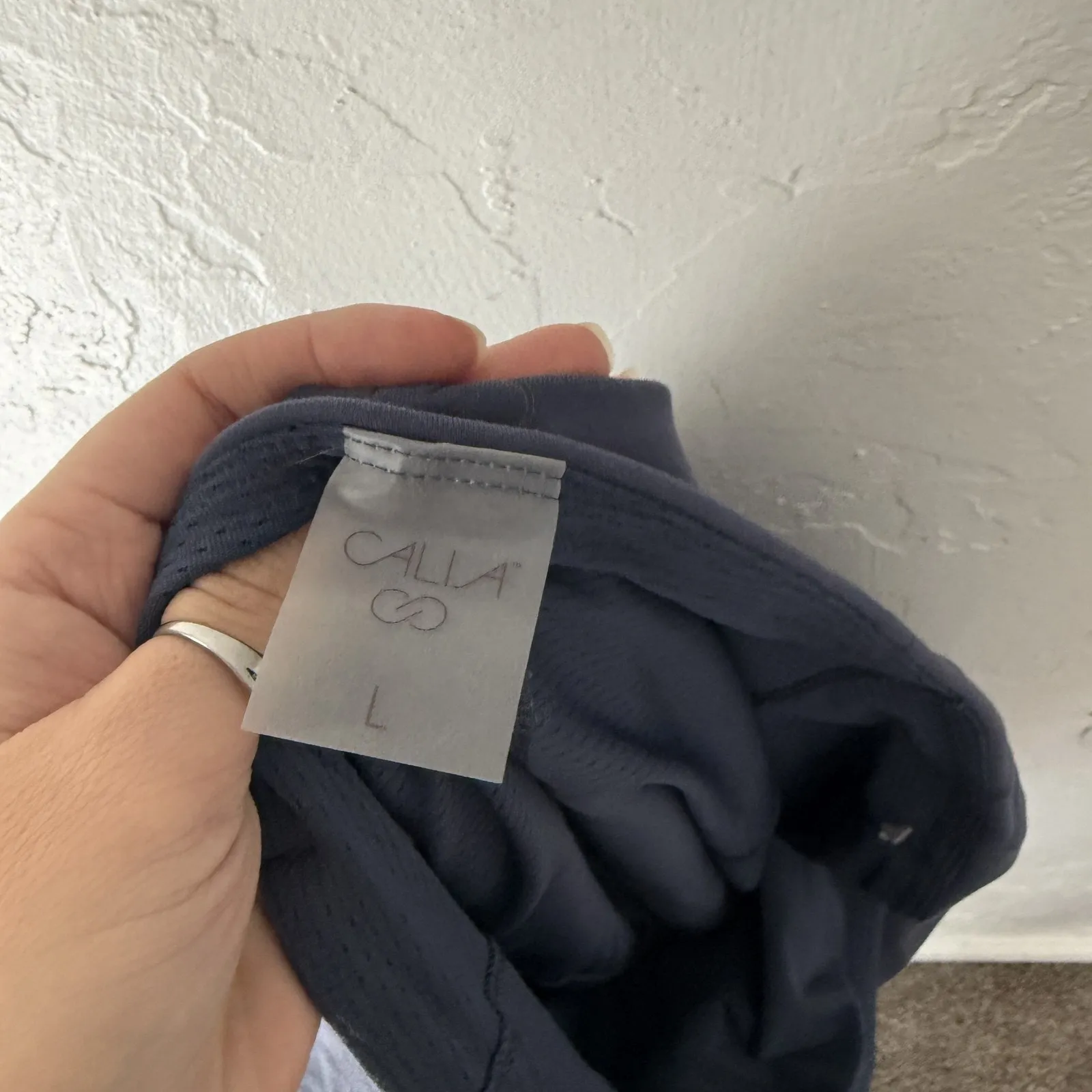 Calia Skort Womens Large Athletic Skirt Pockets Lined Shorts Activewear Golf Ten Blue - Image 7