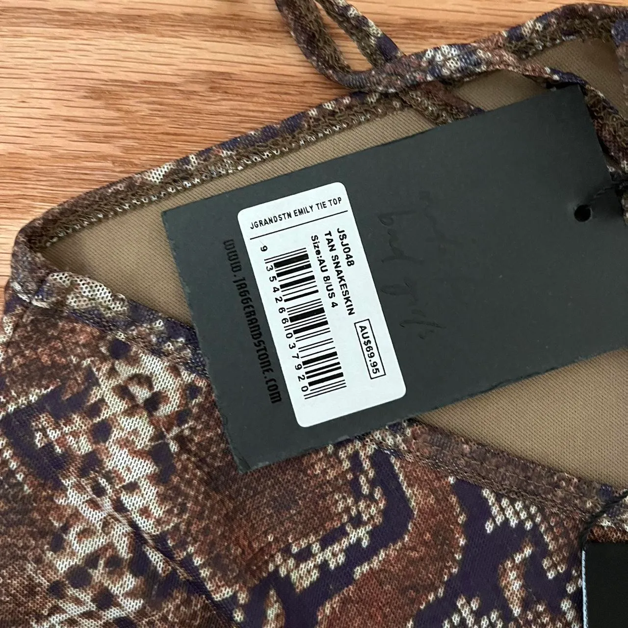 Jagger And Stone Snake Print Skirt And Top Matching Set - Image 5