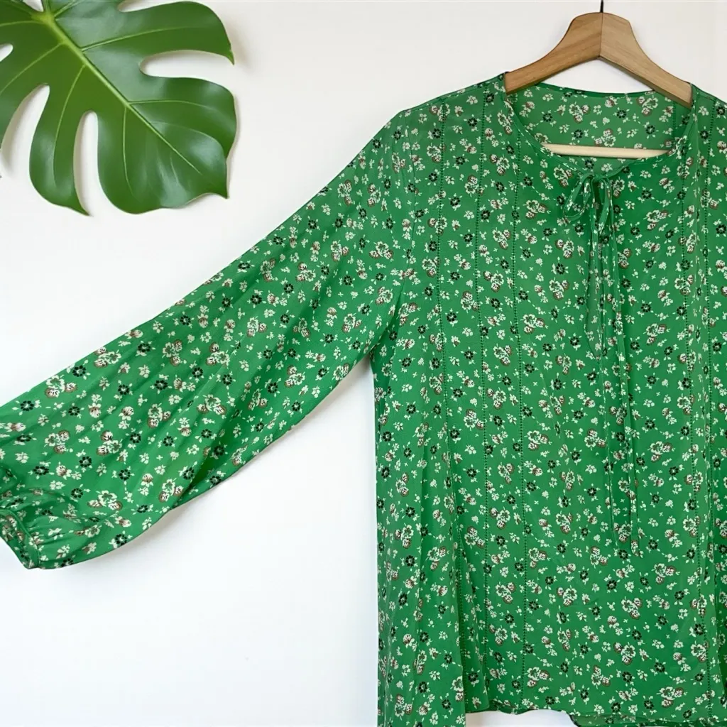 🆕 Scanlan Theodore 100% Silk Floral Tie - Image 9