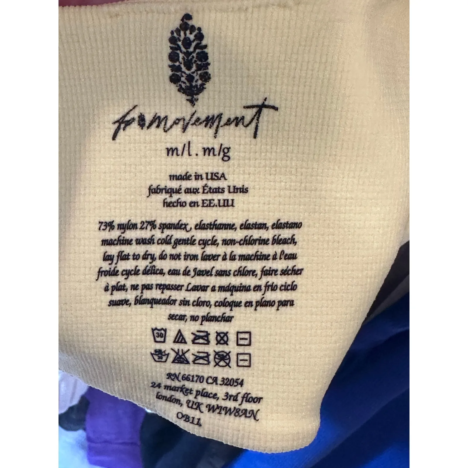 Free People Movement Neon Cami Spaghetti Straps M/L - Image 6