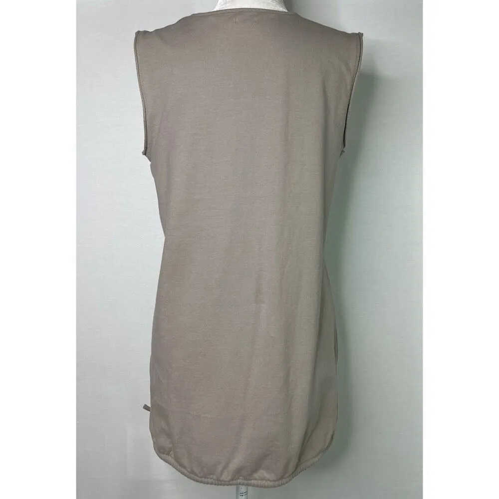 Urban Outfitters LUX French Terry Destroyed Sleeveless Tunic Top - Medium - Image 3