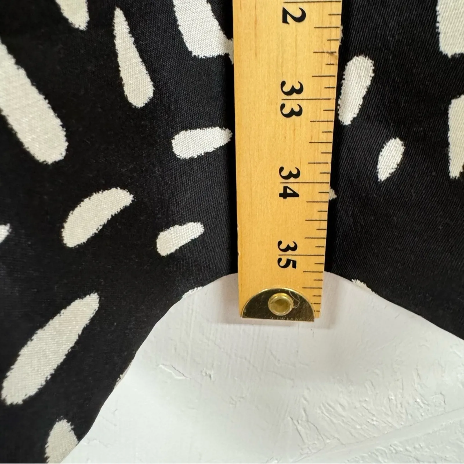 Rickie Freeman Teri Jon Black & White Polka Dot Fit & Flare Cocktail Dress 10 - Image 9