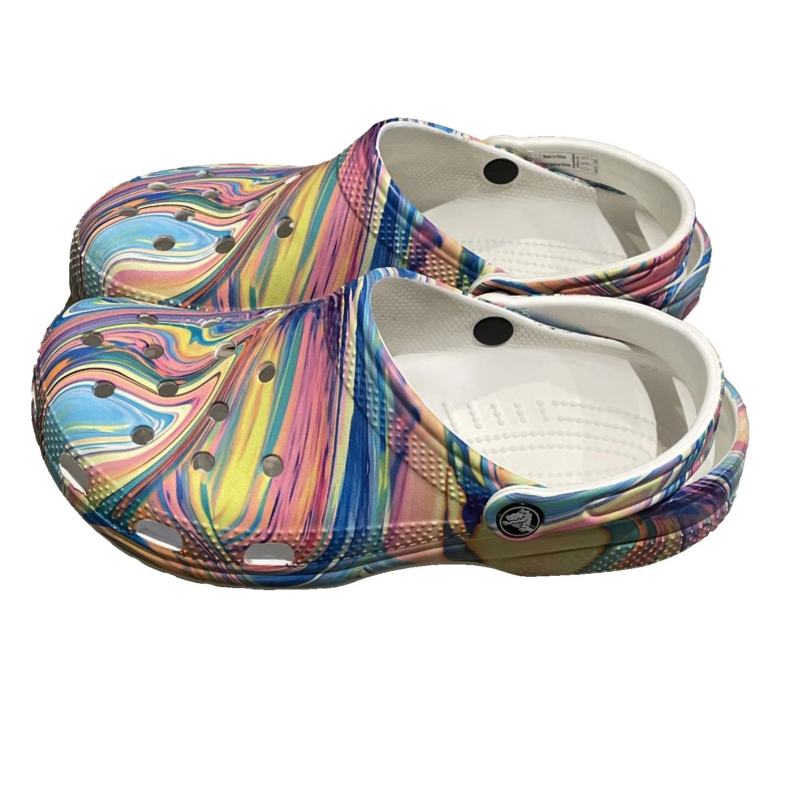 Crocs Out of this World Classic Clog Shoe Unisex M8 W10 Multicolor Comfort - Image 4