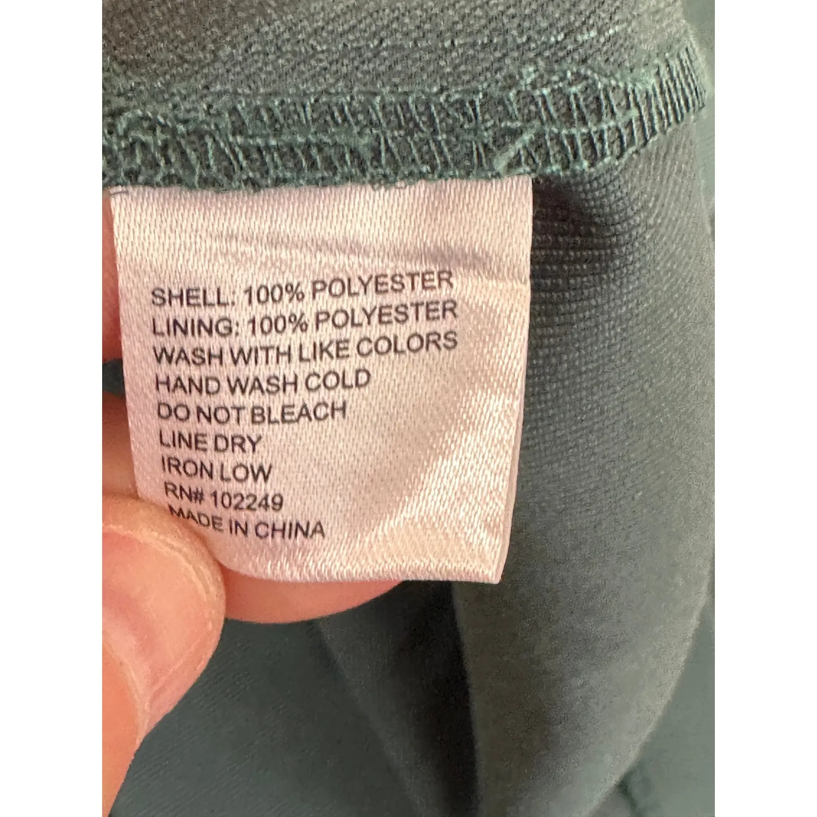 Hailee C Anthropologie Jumpsuit Women's Size 4‎ Strapless Teal Green Cropped Bow - Image 8