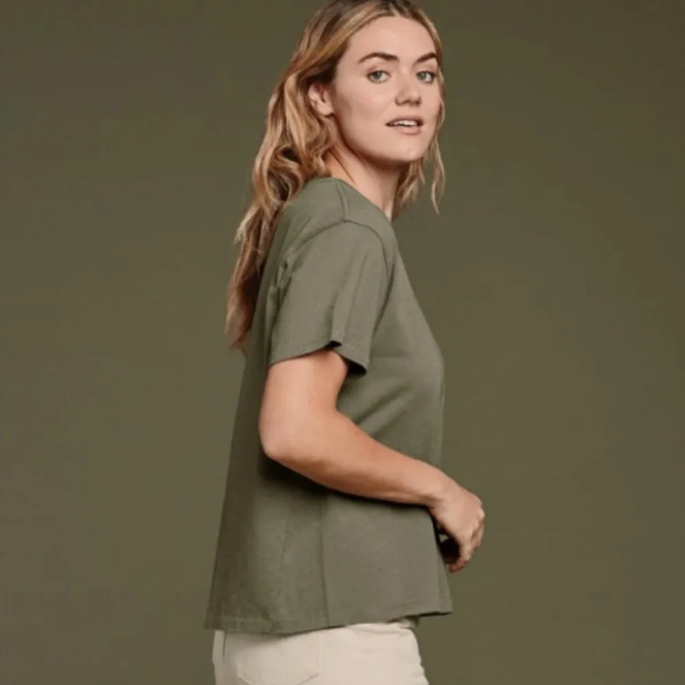 nuuds Dark Olive Everyday T - Image 3