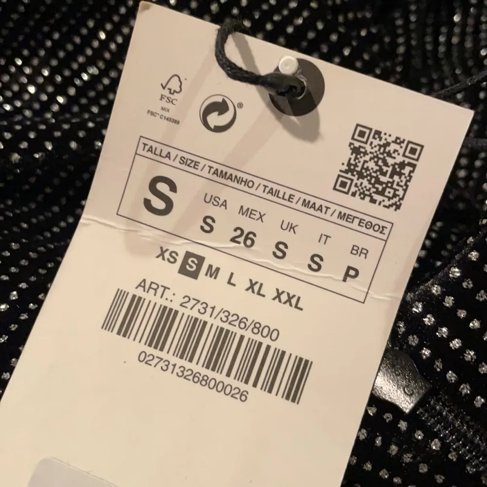 NWT ZARA SPARKLY RUCHED SKIRT Holiday Festive Bloggers Fav - Image 7