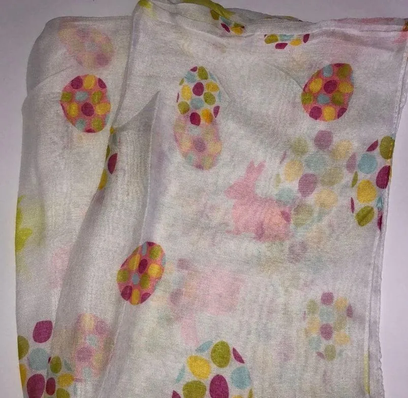 Easter bunny eggs Scarf Wrap - Image 2