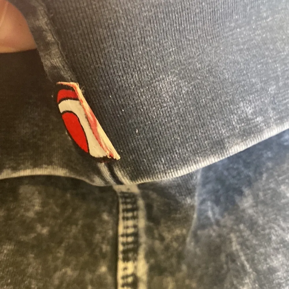 T Party Gray & White Marbled Skinny Stretchy Leggings Sz Sm Cotton Athletic - Image 5