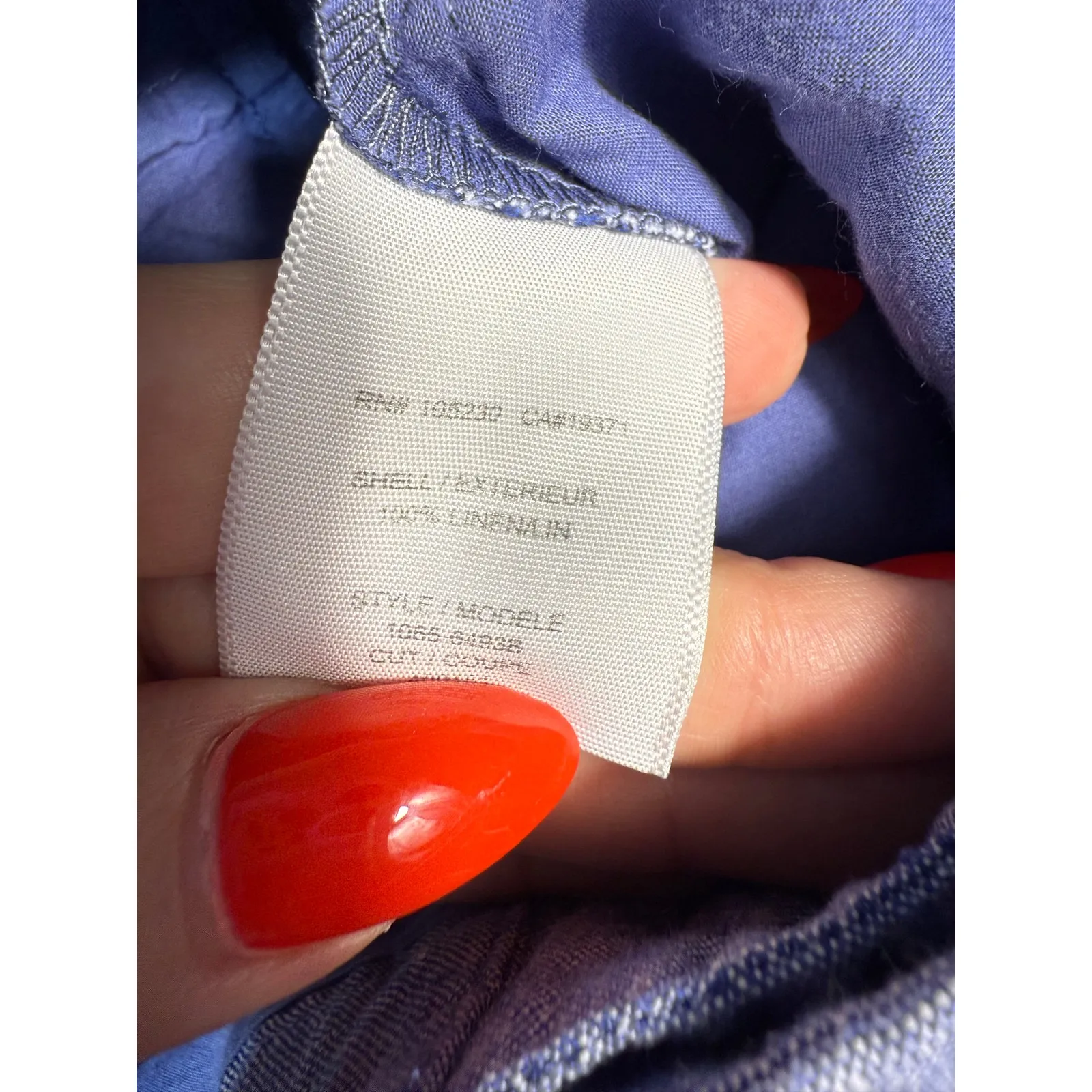 Joie Blue Linen Blend Pleated Relaxed Shorts Size 2 - Image 4