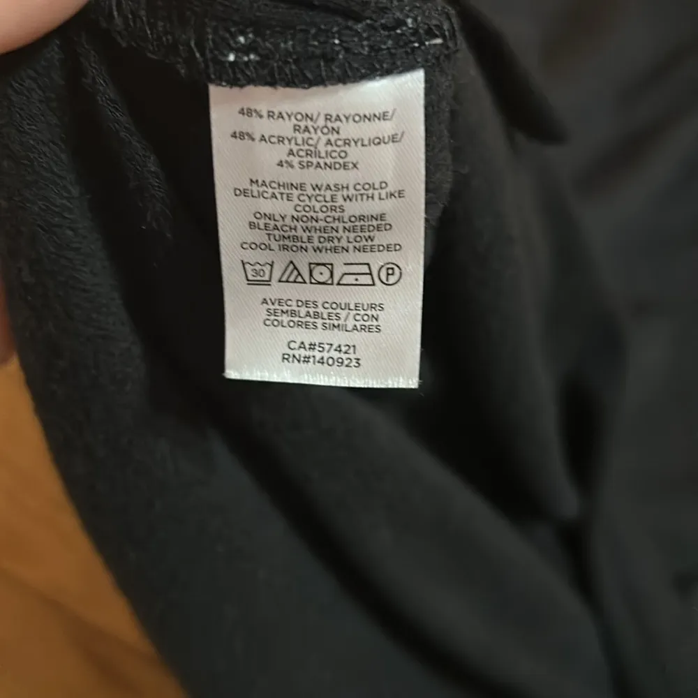 Black V-Neck Women's Top - Image 3