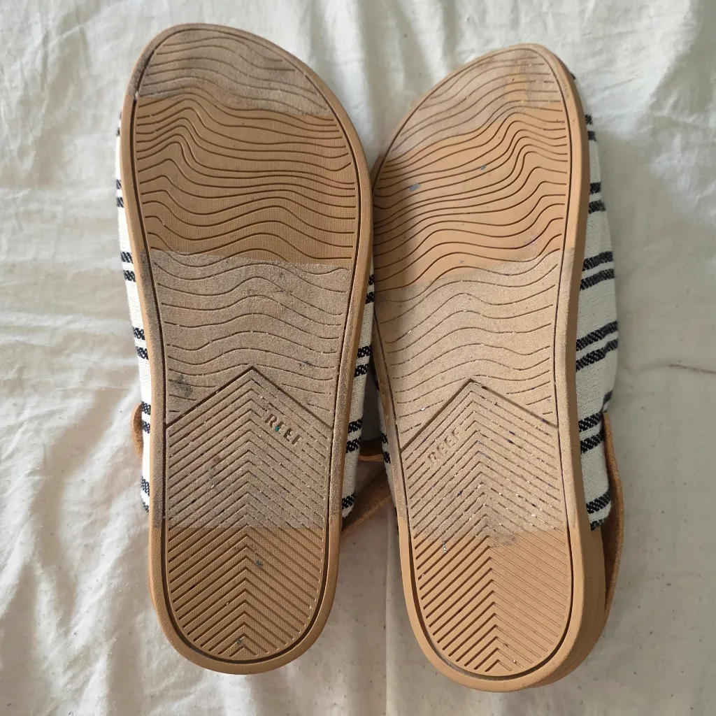 REEF Cushion Sage Tx Striped Shoes 10 - Image 8