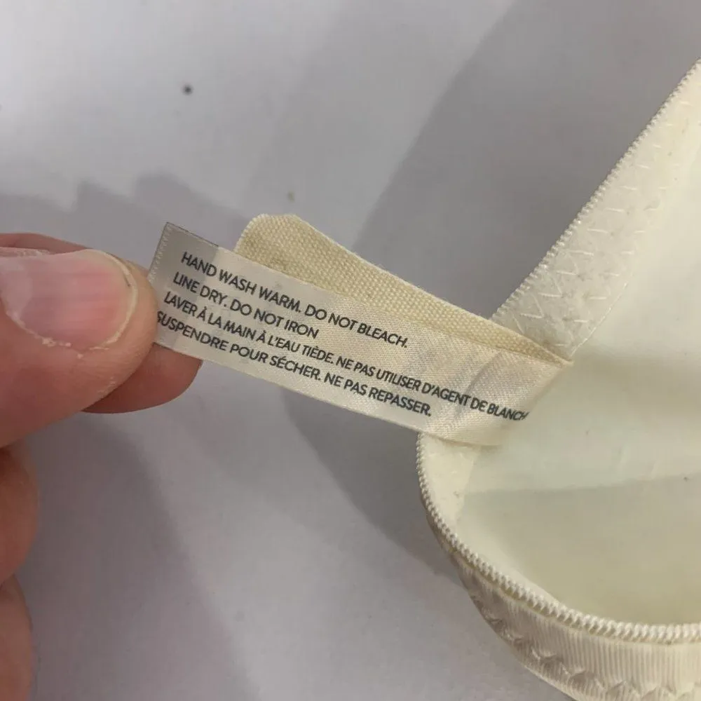 Lucky Brand Women's Lace Front Padded White Tube Top Size Large - Image 7