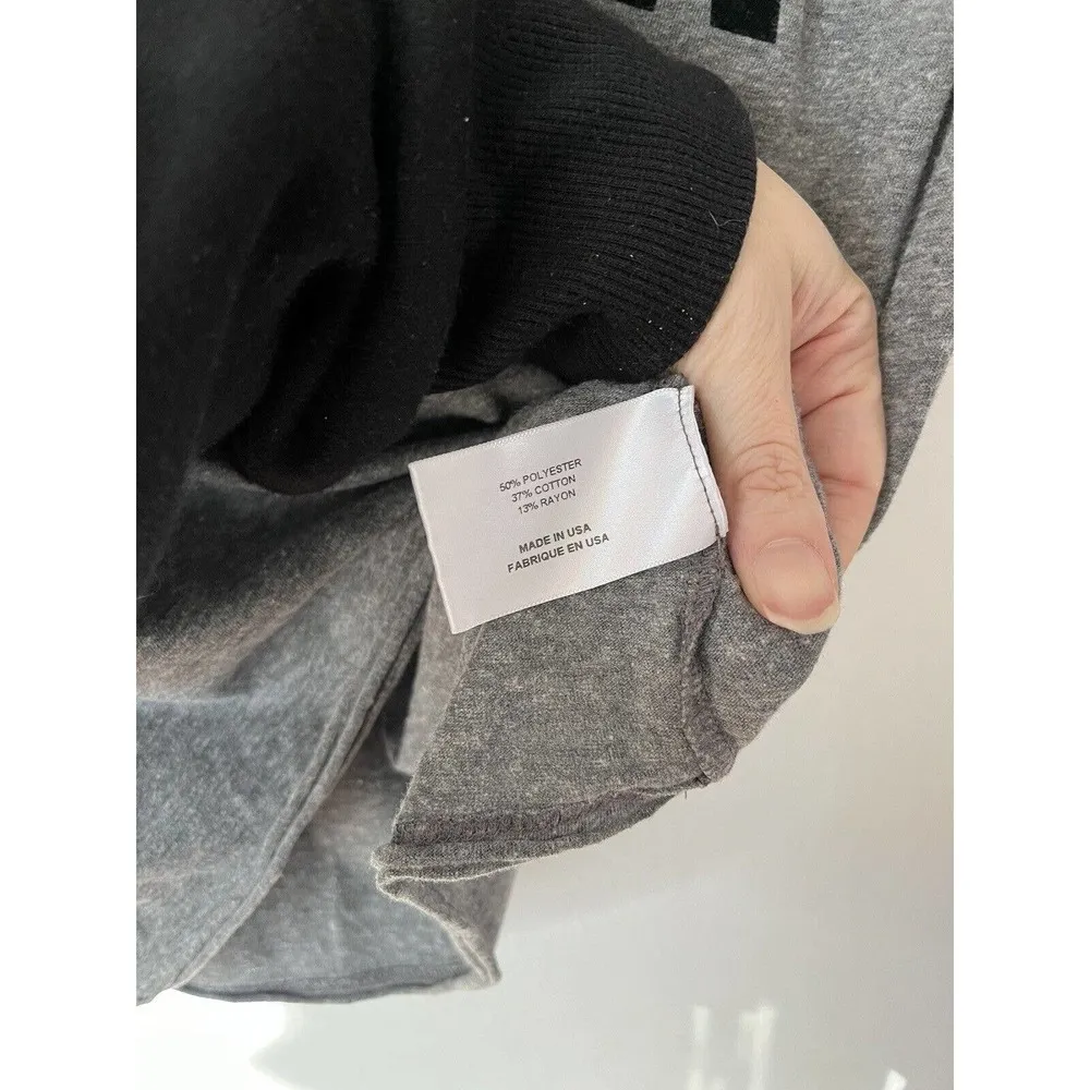 Pam & Gela America Rainbow Graphic Oversized Muscle T-Shirt Women’s Size Small - Image 7