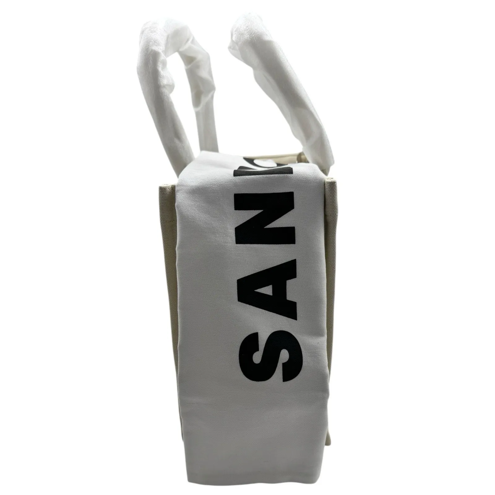 NWT Sandro Kabash Quilted Tote Bag Ecru White Medium Designer Bag - Image 6